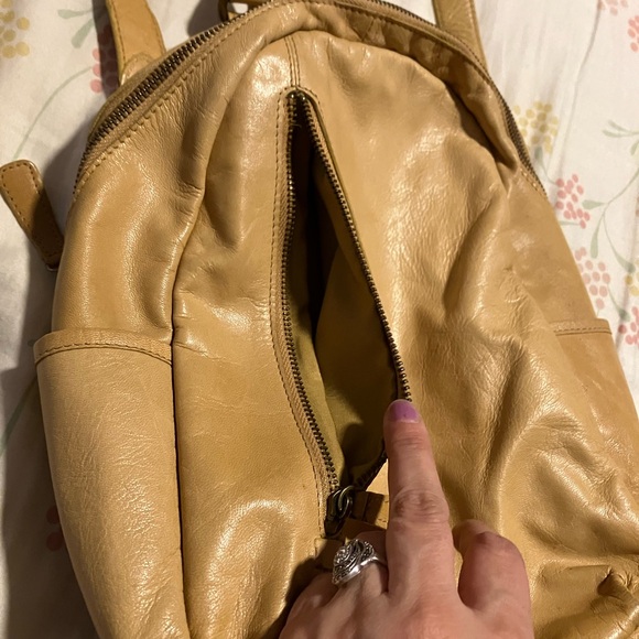 Cutest Tan Leather Backpack - Picture 13 of 13